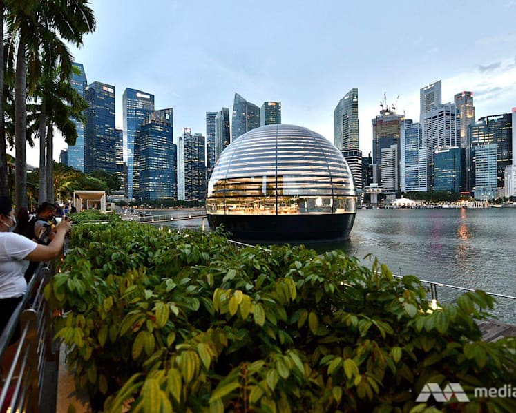 ‘Floating’ Apple store to open on Sept 10 at Marina Bay Sands