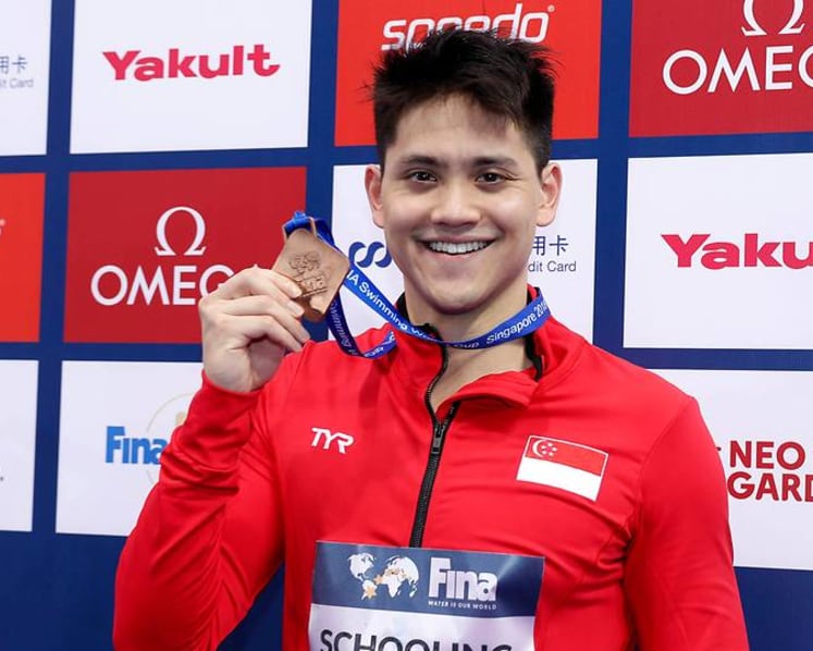 Swimming: Schooling breaks national records as Singapore clinch 2 medals at FINA World Cup