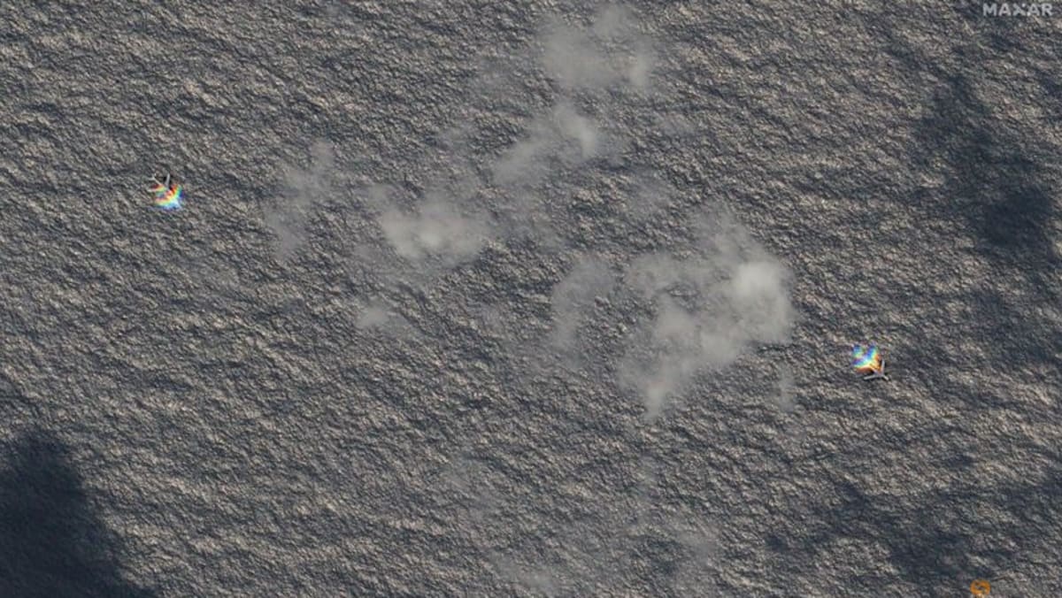 Satellite images show fresh Chinese bomber deployment in South China Sea Satellite images show fresh Chinese bomber deployment in South China Sea