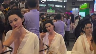 Men Touching Hyper-Realistic AI Dolls At Toy Expo Creeped People Out