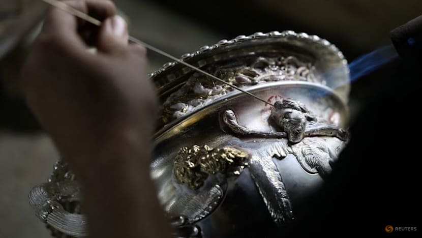 All eyes on the prizes, Sydney silversmiths deliver for Australian Open