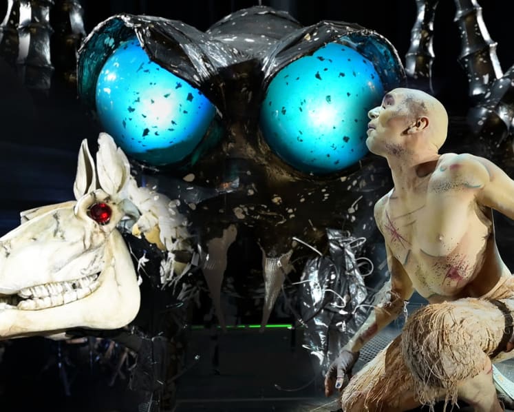 Backstage with The Lord Of The Rings’ Gollum, Shelob and the Nazgul