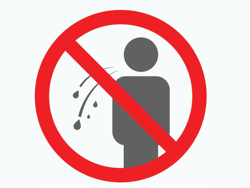 Preliminary investigations revealed that the three male teenagers were spitting over the railing on level five of the mall, which was not identified, on March 12, 2020.