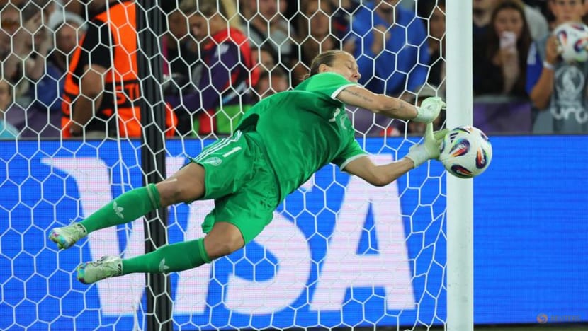 Germany's Berger seizes her moment in shootout win over France Germany's Berger seizes her moment in shootout win over France