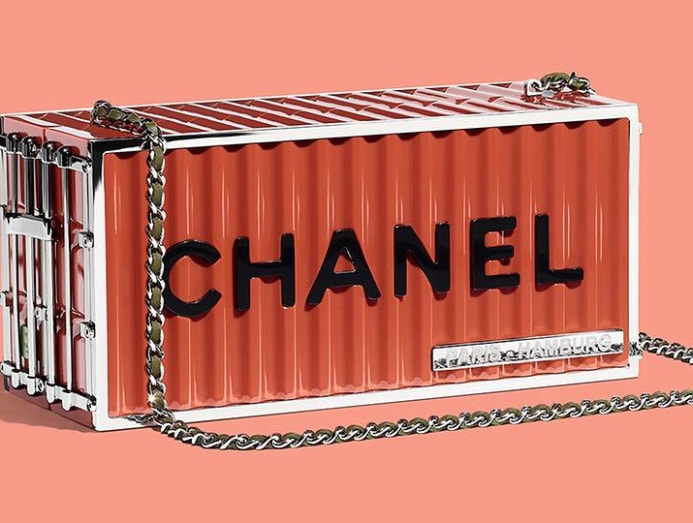 Chanel container bag online