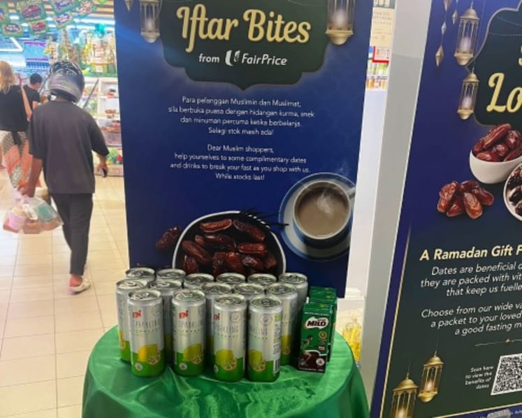 'India cannot take': NTUC FairPrice apologises after staff tells Muslim couple free Iftar snacks not for them