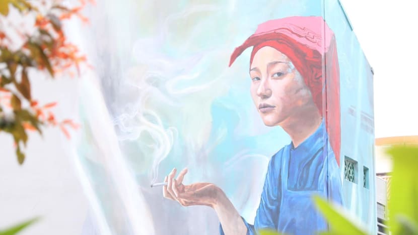 Smoking samsui woman mural to be retained in full, building owner fined for not seeking approval
