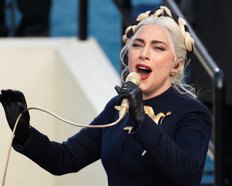 lady gaga's bulletproof dress Gaga Wore 