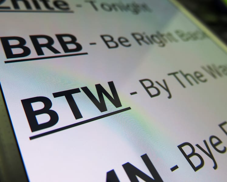 Commentary: The unstoppable advance of the acronym