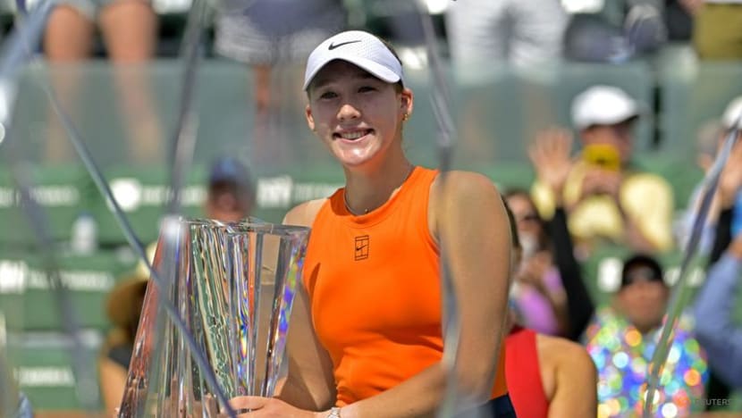 Russian teen Andreeva beats top seed Sabalenka to claim Indian Wells title