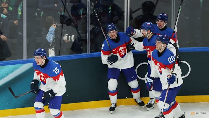 Ice hockey-Slovakia celebrate 'best loss' as they reach quarter-finals