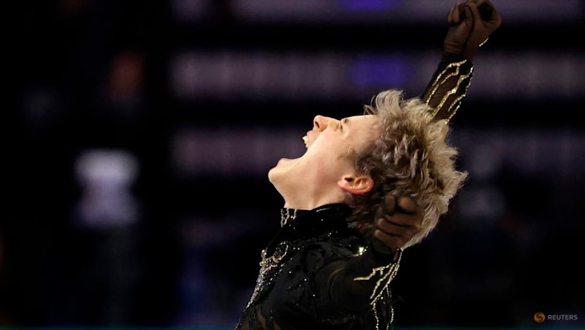 Figure skating-American Malinin earns Olympic redemption with world gold