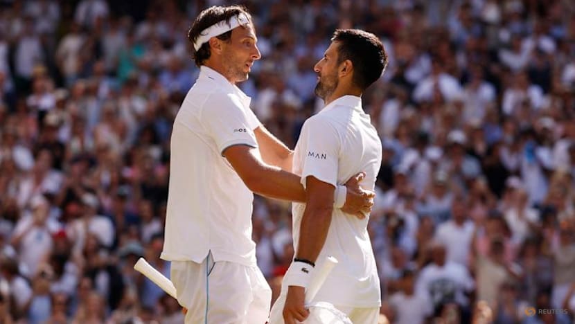Djokovic reaches another milestone, Sinner warming to the task