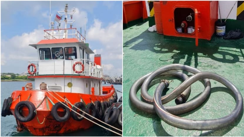 10 men arrested for illegal marine fuel transaction off Sembawang Shipyard