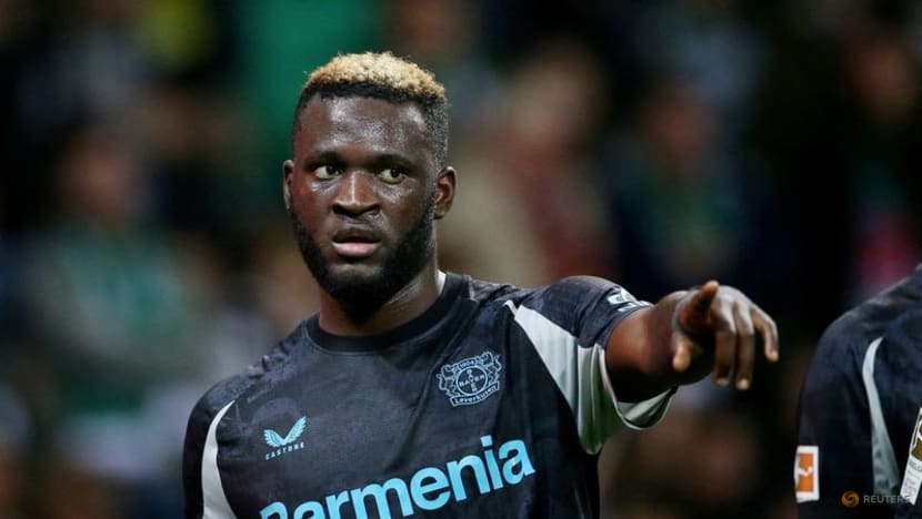 Striker Boniface set to stay at Leverkusen, says Alonso