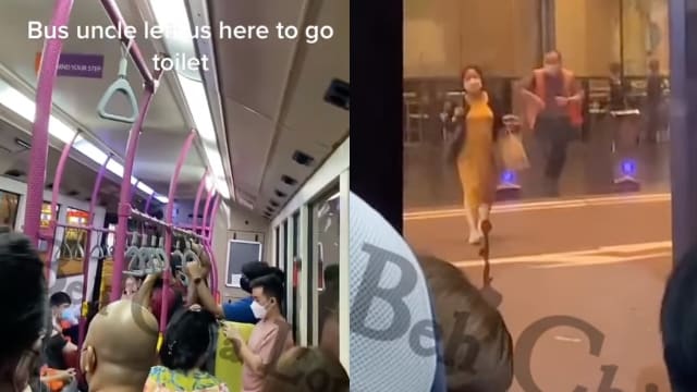 半路停车让全车人等他上厕所 网民：巴士车长也是人