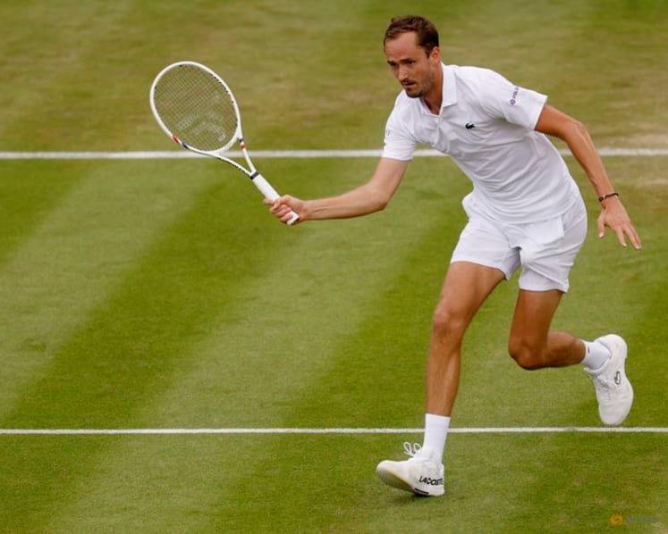 Medvedev labours into Wimbledon third round