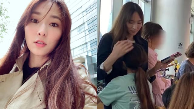 吴佩慈带4子女参加夏令营　1细节获赞“好妈妈”！