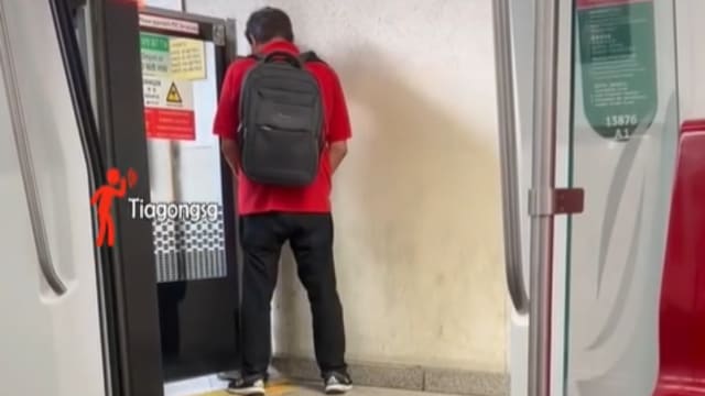 涉嫌在丹那美拉地铁站月台撒尿 男子落网被控