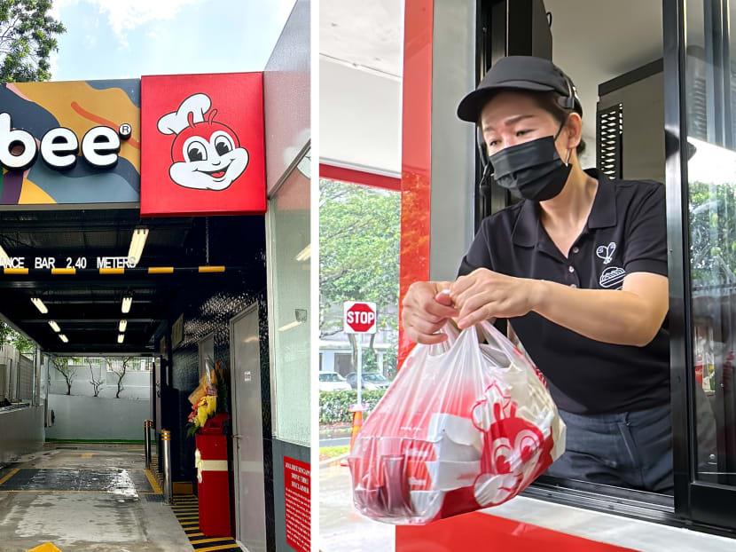 First look: Jollibee opens fast food drive-thru in S’pore