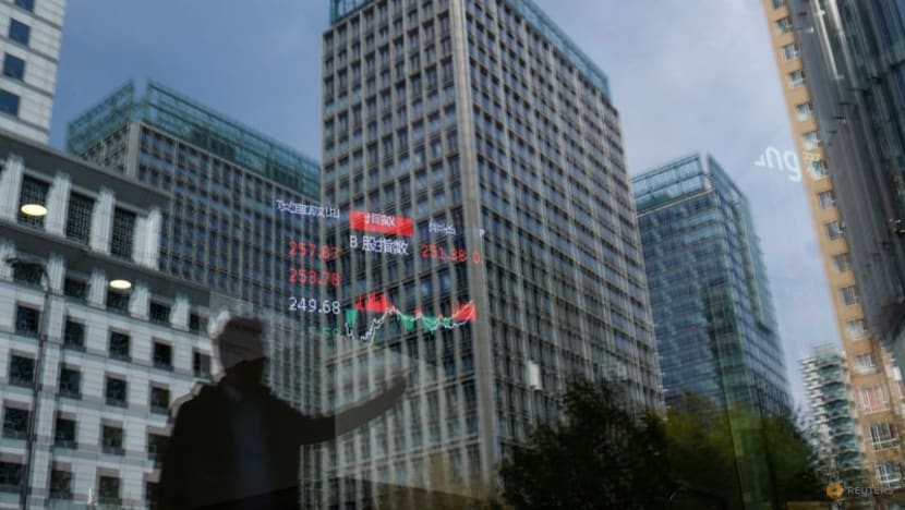 Stocks, dollar drop, yields gain; soft demand in 20-yr Treasury auction