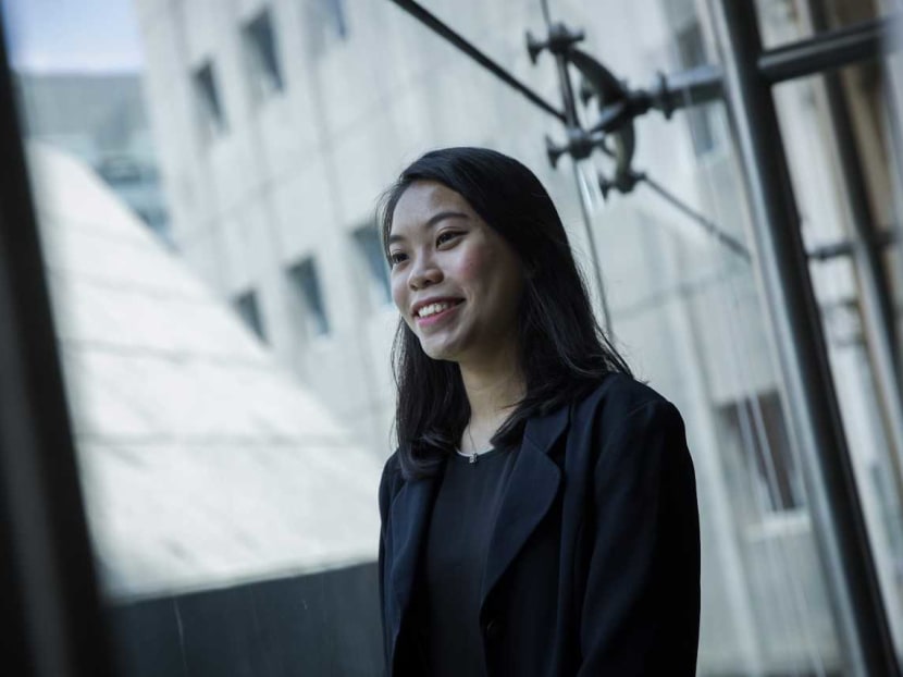 Home Team scholarship recipient Evangeline Foo. 