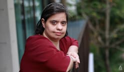 This actress has Down syndrome. On stage, she delivered the diagnosis – and suggested abortion