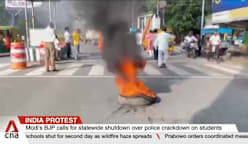 India protest: Modi's BJP calls for statewide shutdown over police crackdown on students 