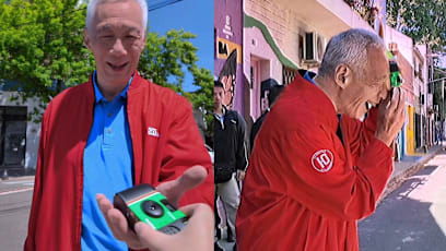 SM Lee Hsien Loong Had A Disposable Camera While In Argentina — Here's How His Pics Turned Out