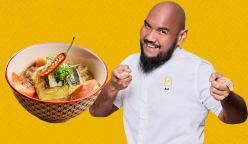 Lower-sodium tamarind fish soup