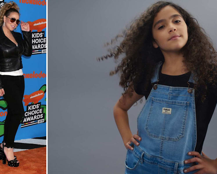 Mariah Carey’s Daughter, Monroe, 10, Makes Modelling Debut With OshKosh B’gosh