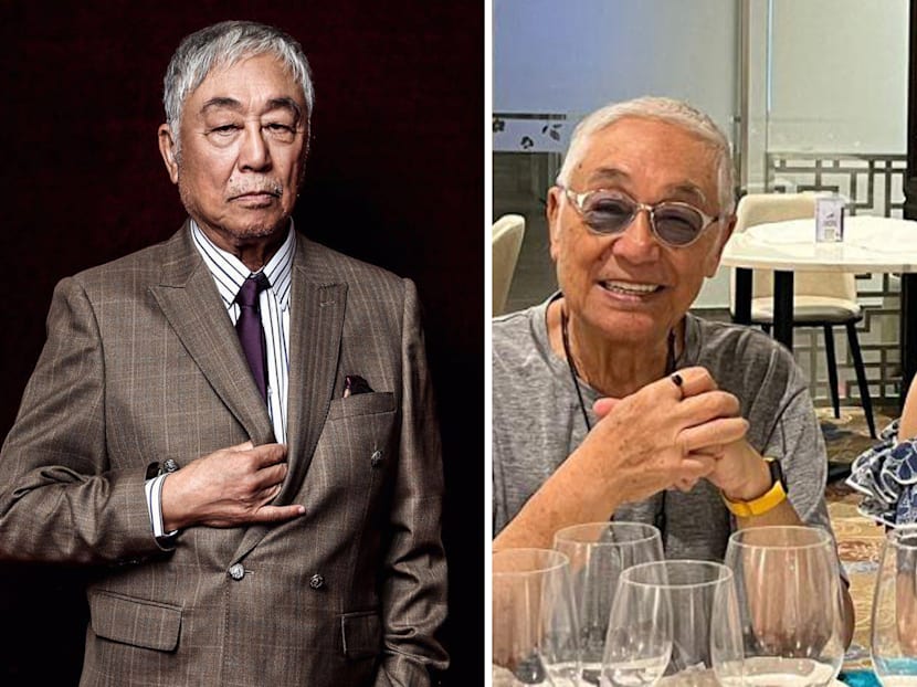 Late HK Actor Kenneth Tsang Met Up With Ex Mediacorp Host Wang Yanqing At Her Mandarin Gallery Restaurant When He Was In Singapore Last Week