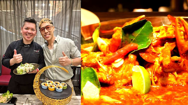 冬炎辣椒螃蟹、泰奶Tiramisu……Carousel主厨 x Chef Melvyn Lee食在“泰”会搭！