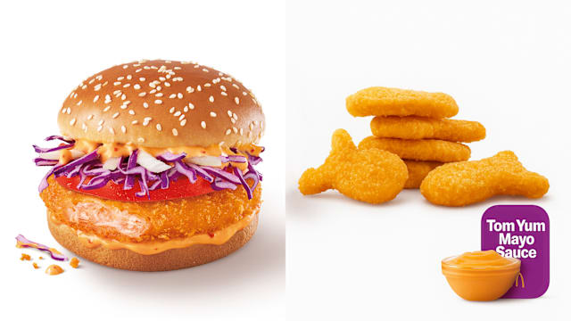 麦当劳泰式新品登场：除了Tom Yum汉堡，还有泰式蛋黄酱配麦乐……鱼！
