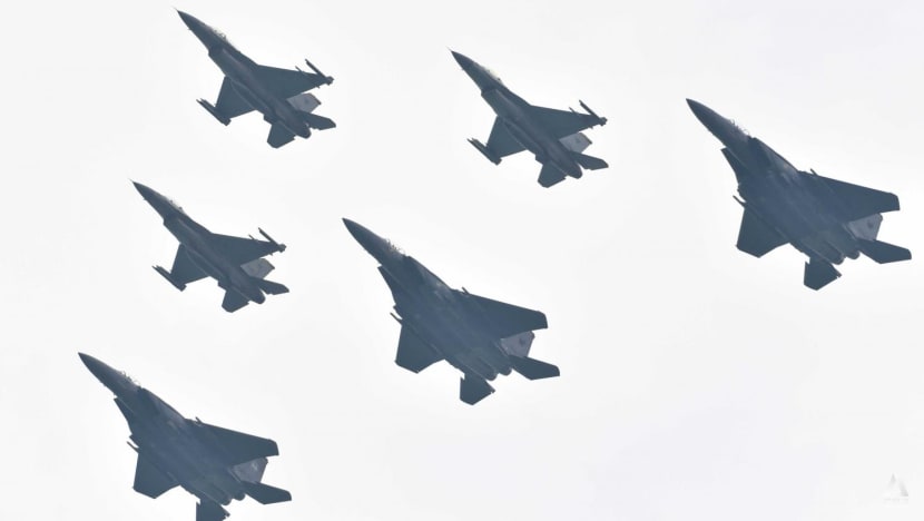 FPDA nations mark 50 years of defence pact with aerial, naval display at Marina South