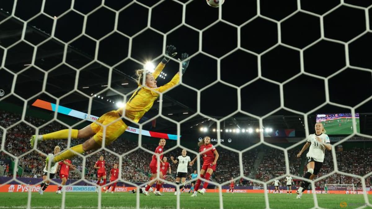 Brand on target as Germany battle to 2-0 win over Poland at Women's Euros