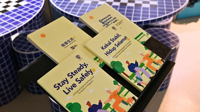 应对超老龄化社会 本地推出年长者防跌倒实用指南