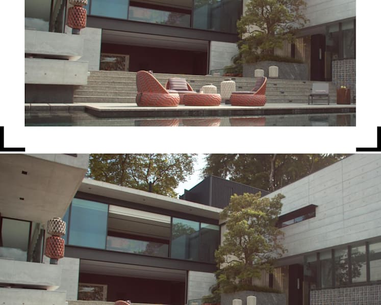 A concrete house in Singapore that 'floats' above the landscape