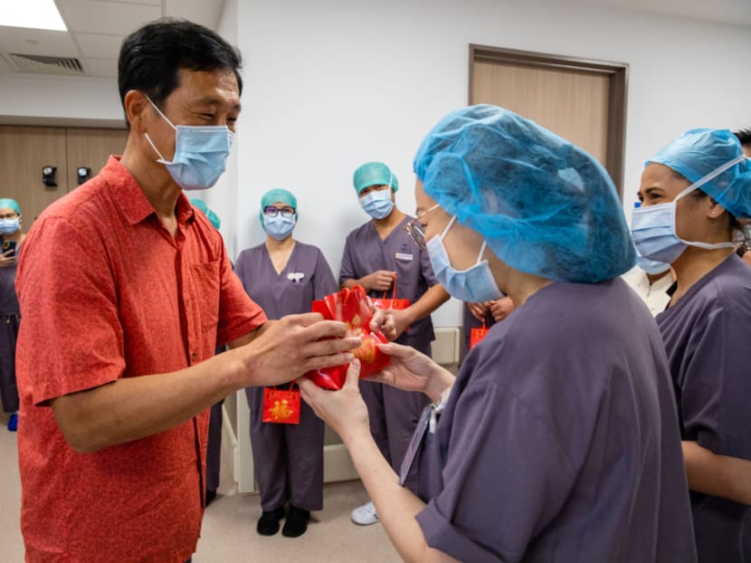 Last year was 'difficult' for healthcare sector with three COVID-19 infection waves: Ong Ye Kung Last year was 'difficult' for healthcare sector with three COVID-19 infection waves: Ong Ye Kung