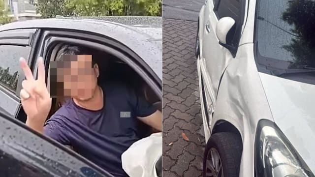 涉撞车后拒出示证件 狮城司机称“不会跑”却驶离现场