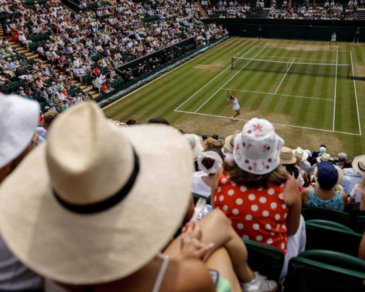 From the sidelines: Beyond the traditions, glimpses of Wimbledon's fierce sporting soul