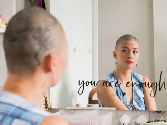 The 29-year-old who spent 12 years grappling with a hair-pulling disorder and finally shaved it all off