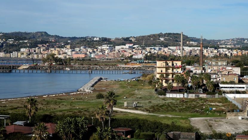 Rust, dust and superyachts as America's Cup lands in Naples