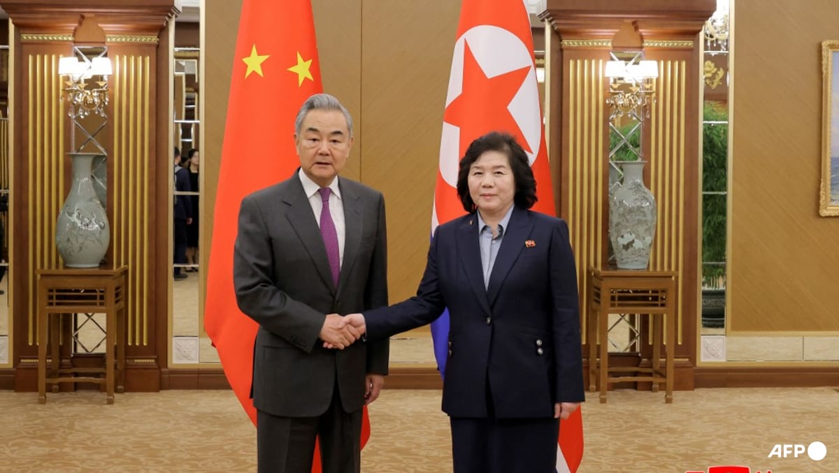 China's top diplomat Wang Yi slams US pressure on North Korea on trip to Pyongyang