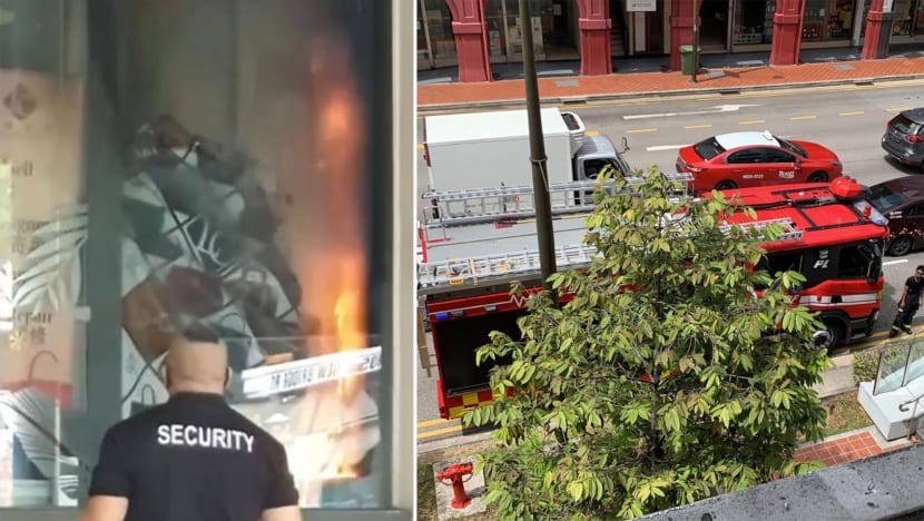 Luxury Handbag Resale Shop At Chinatown Point Catches Fire