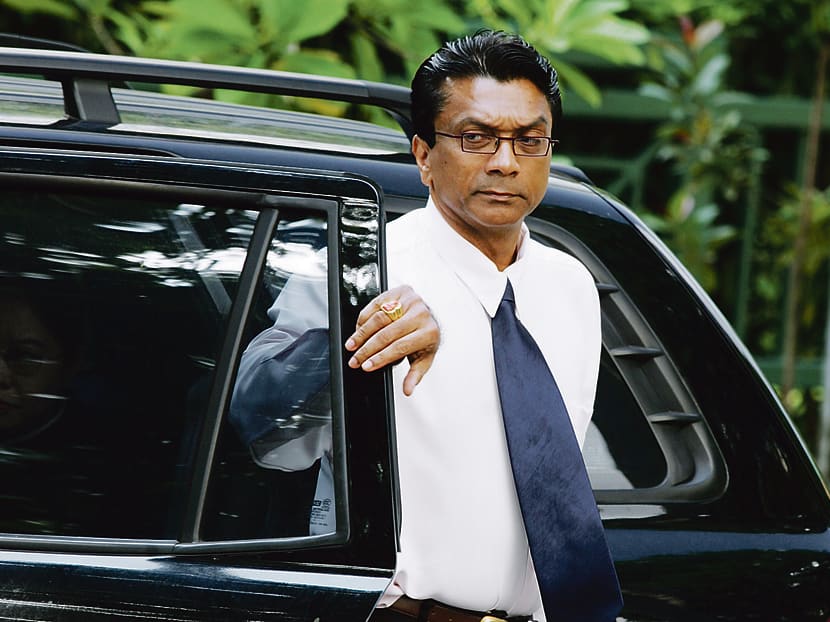 T.T Durai showing up at the Subordinate Courts to tender his submissions in the NKF Scandal Case. TODAY file photo T.T Durai showing up at the Subordinate Courts to tender his submissions in the NKF Scandal Case. TODAY file photo