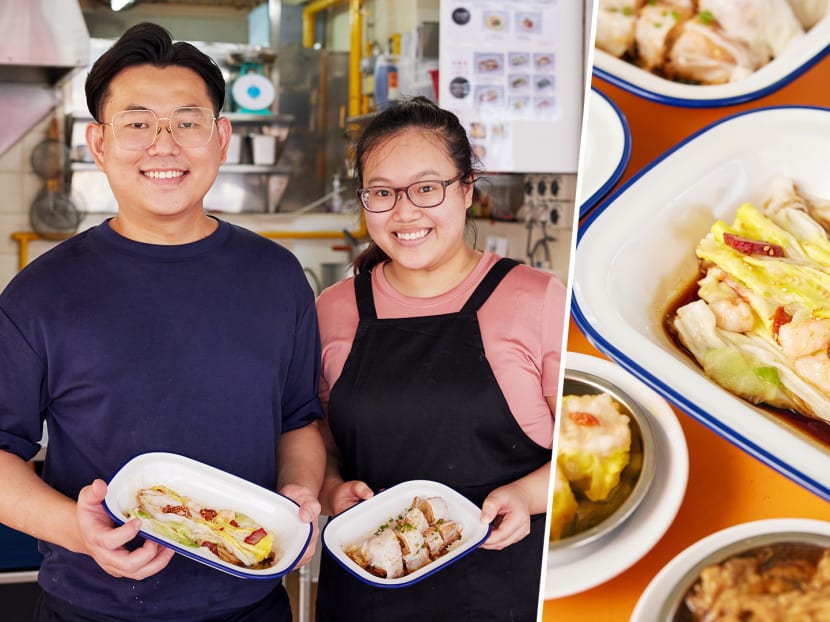 The new hawker worked at the HK restaurant chain for seven years.