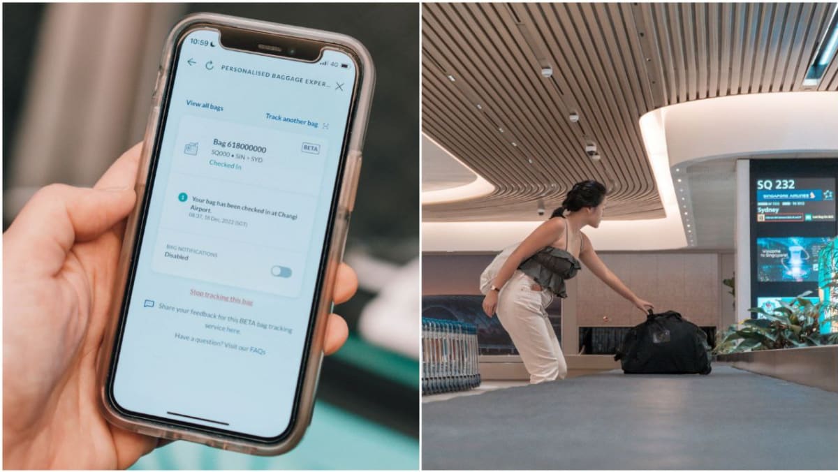 Changi Airport trials new baggage tracker service CNA