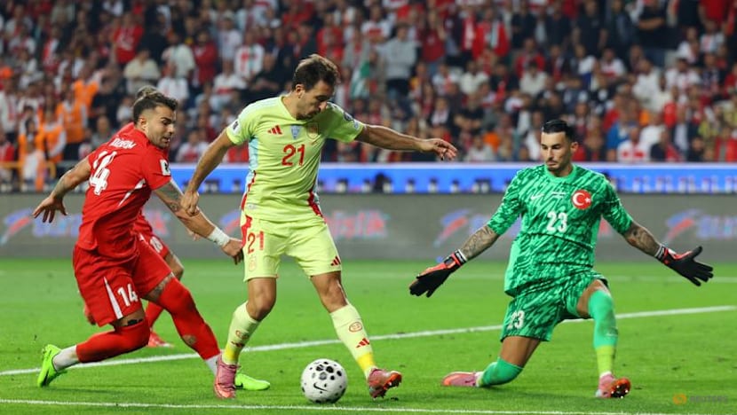 Ruthless Spain dismantle Turkey as Merino hat-trick seals 6-0 win