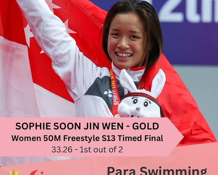 Soon siblings strike ASEAN Para Games gold again on last day of competition for Singapore